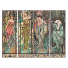 Alphonse Mucha art, Art nouveau, vintage, femmes, 