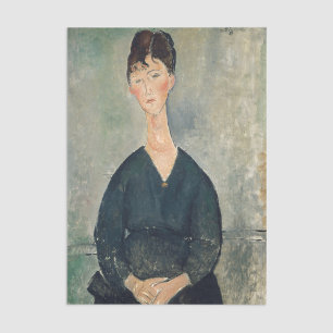Papier Mousseline Amedeo Modigliani - Chanteur de café
