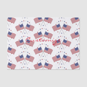 Papier Mousseline American Flags Thunder_Cove Patriotic 4th of July