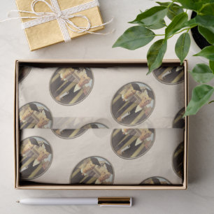 Papier Mousseline American Gothic Adult Grads Cameo Graduation