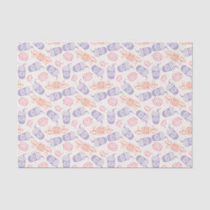 Papier Mousseline AMIS™ Pastel Central Perk Motif