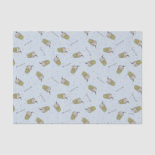 Papier Mousseline AMIS™   Polka Dot Central Perk Motif