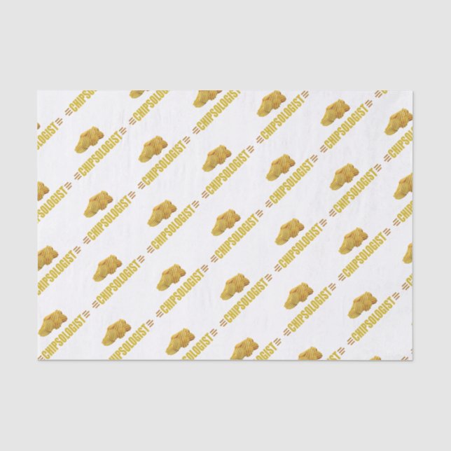 Papier Mousseline Amoureux de la chipe de pommes de terre au CHIPSOL (Recto)