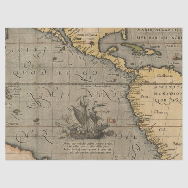 Papier Mousseline Ancienne carte série 1 Design 14 (Recto)