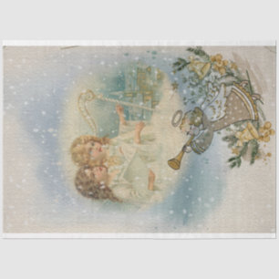 Papier Mousseline Ange Noël Chanter Noël Cantiques de Noël