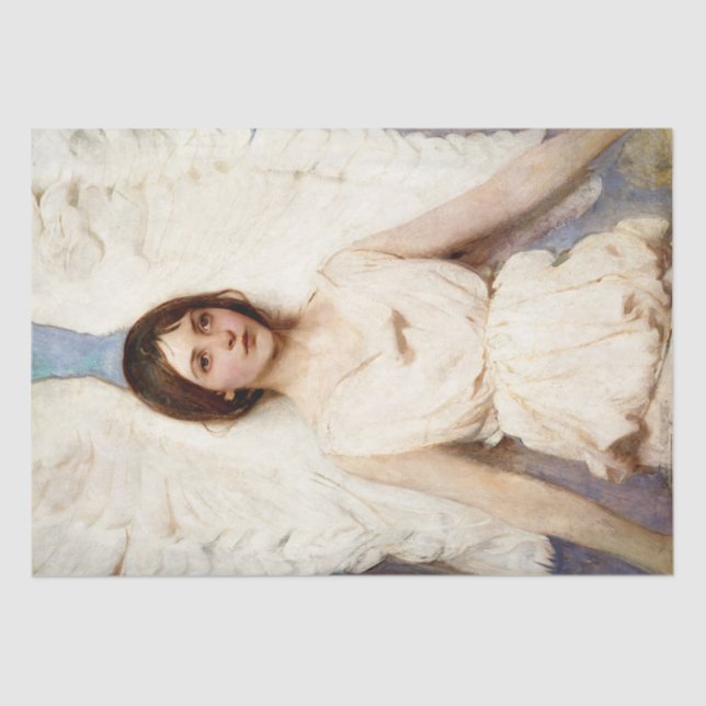 Papier Mousseline Angel Art by Abbott Handerson Thayer  (Recto)