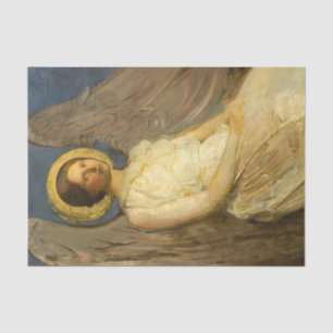 Papier Mousseline Angel assis par Abbott Handerson Thayer