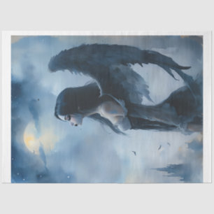 Papier Mousseline Angel foncé