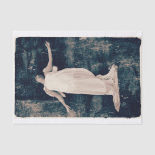 Papier Mousseline Angel Girl Vintage Style Grunge Texture
