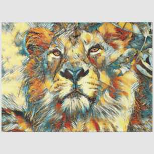 Papier Mousseline AnimalArt_Lion_20170607_by_JAMColors