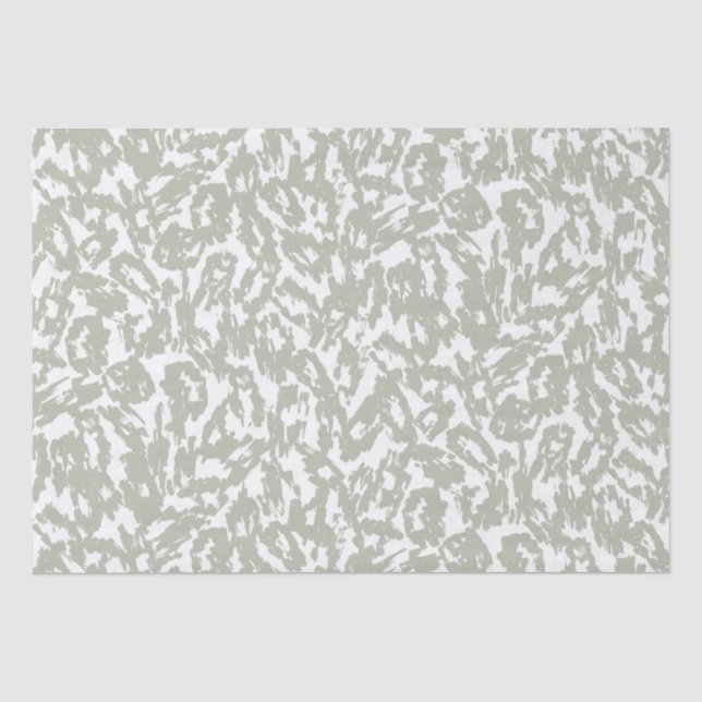 Papier Mousseline Animaux Empreintes de léopard Abstraits modernes d (Recto)