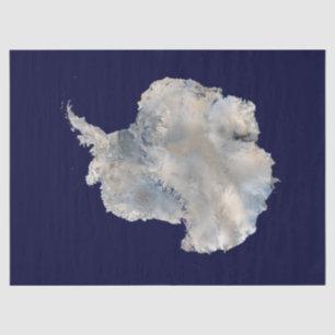 Papier Mousseline Antarctique (NASA Blue Marble Imagery)