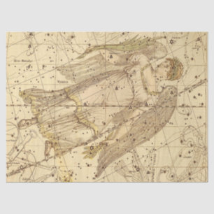 Papier Mousseline Antique Galaxy Map Series Design 9