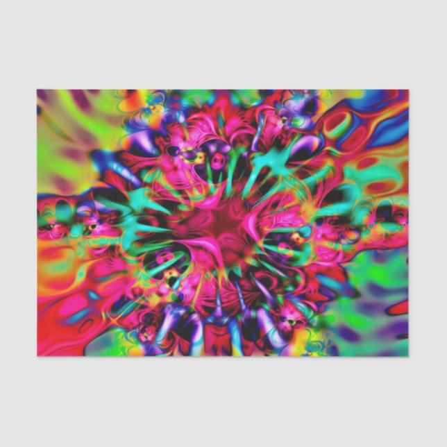 Papier Mousseline Apophysis I de kaléidoscope + votre idée (Recto)