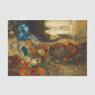 Papier Mousseline Apparition, 1910 par Odilon Redon