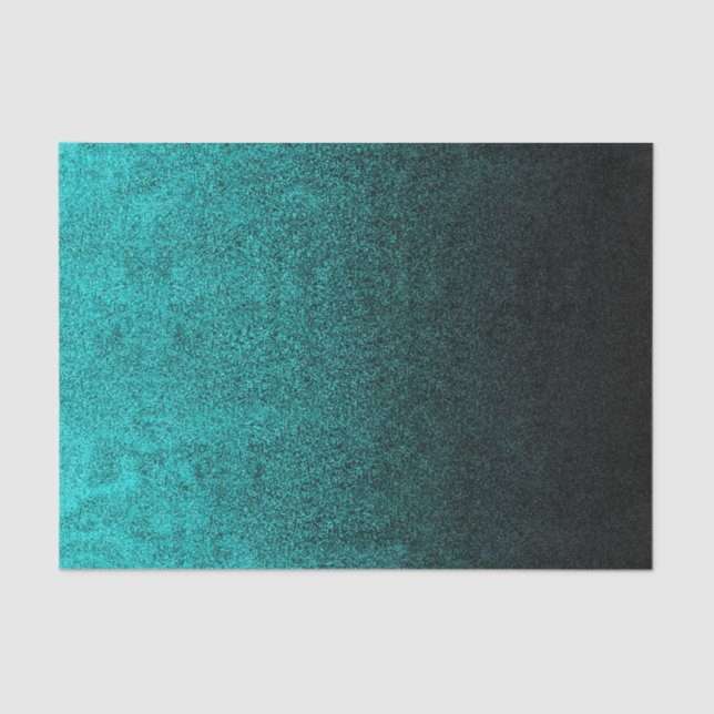 Papier Mousseline Aqua de Falln et gradient noir de parties (Recto)