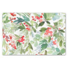 Aquarelle Berries d'hiver et verdure