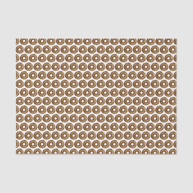 Papier Mousseline Aquarelle Chocolat Sprinkt Motif (Recto)