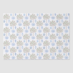 Papier Mousseline Aquarelle d'arachide de Pêche sucrée Arbre blanc b