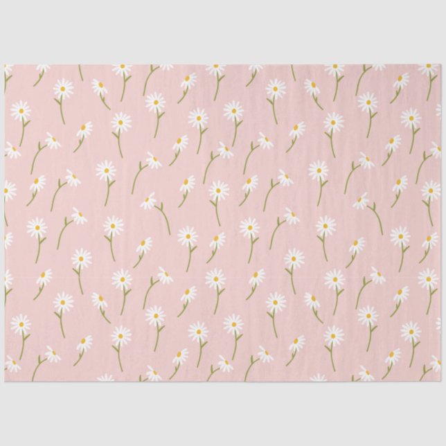 Papier Mousseline Aquarelle moderne Florale Fleurs botaniques (Recto)