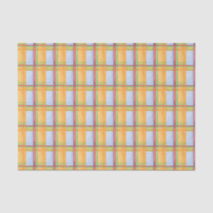 Papier Mousseline Aquarelle Noël Plat