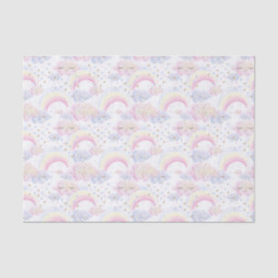 Papier Mousseline Aquarelle Parties scintillant des arcs-en-ciel mag