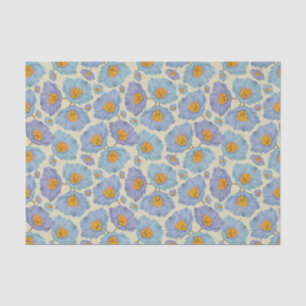 Papier Mousseline Aquarelle peinte à la main, artisanat de découpage