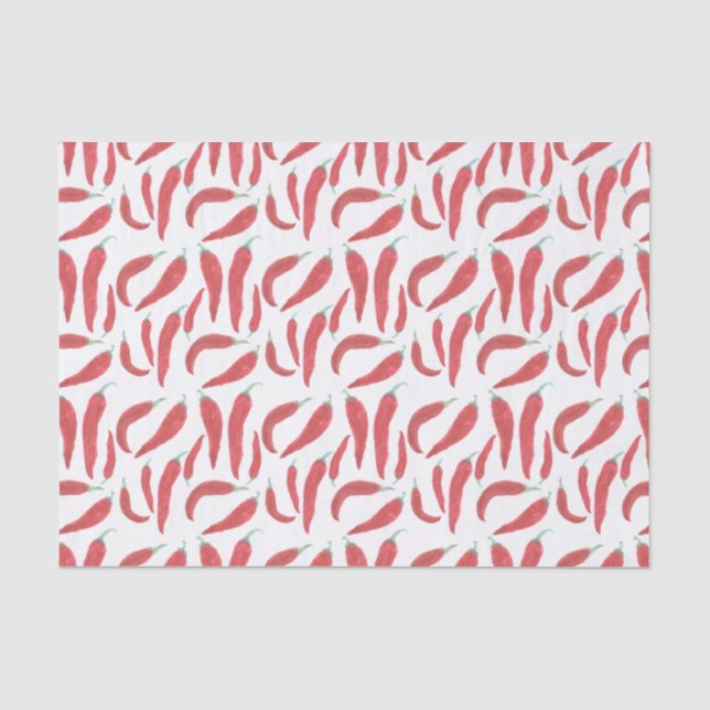 Papier Mousseline aquarelle rouge chaud (Recto)