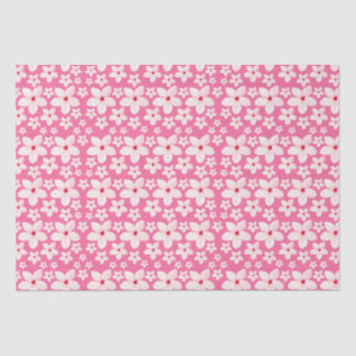Papier Mousseline Aquarelle Sakura Fleur rose Motif sans couture