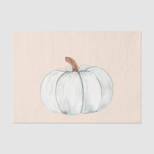 Papier Mousseline Aquarelle Thankesgiving Series Design 7 (Recto)