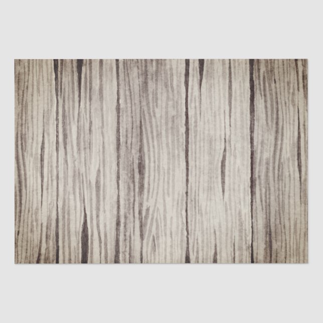 Papier Mousseline Aquarelle Vieux Bois Texture Papier Tissu (Recto)