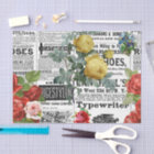 * AR23 Rose Floral Flower Vintage Decoupage