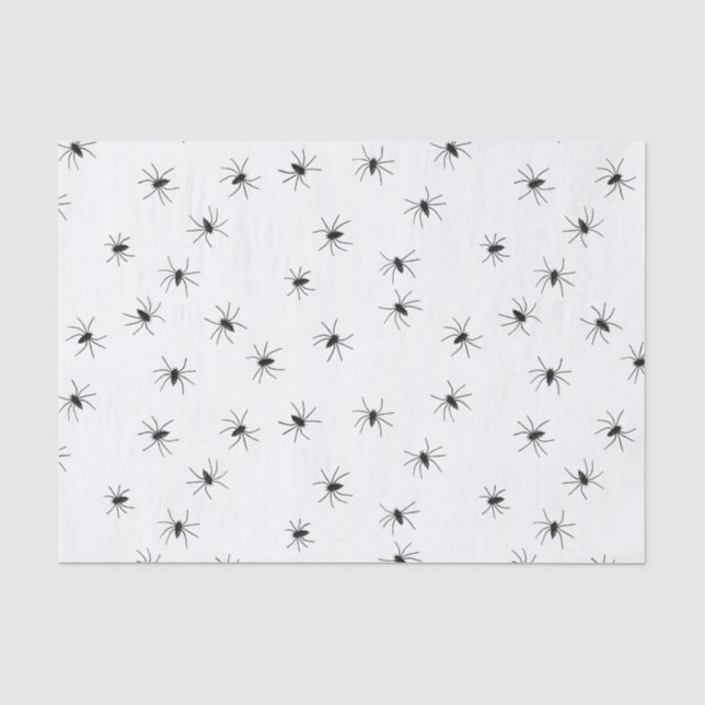 Papier Mousseline Araignées déplaisantes (Recto)