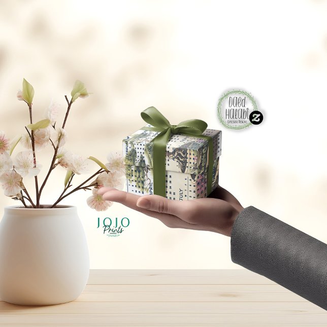 Papier Mousseline Arbre Bonsai 2025 Posé Dans Le Bol (2025 Bonsai Tree Potted In Bowl Tissue Paper)