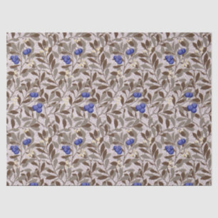 Papier Mousseline Arbre de myrtille, William Morris