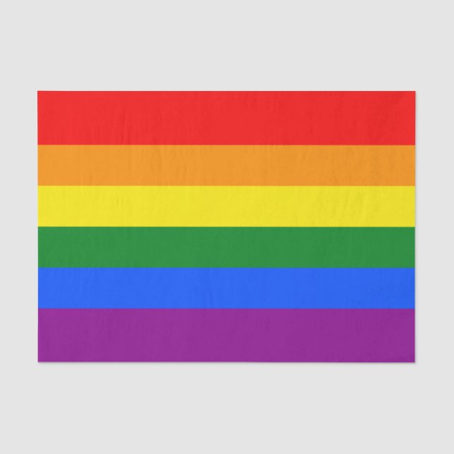 PAPIER MOUSSELINE "ARC-EN-CIEL " (Recto)