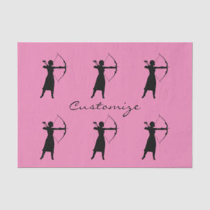 Papier Mousseline Archer Silhouette Thunder_Cove