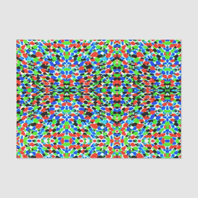 Papier Mousseline Ardoise brillante Motif Abstrait Tissu papier (Recto)