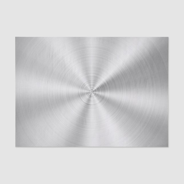 Papier Mousseline Argent brillant métallique de Faux élégant (Recto)
