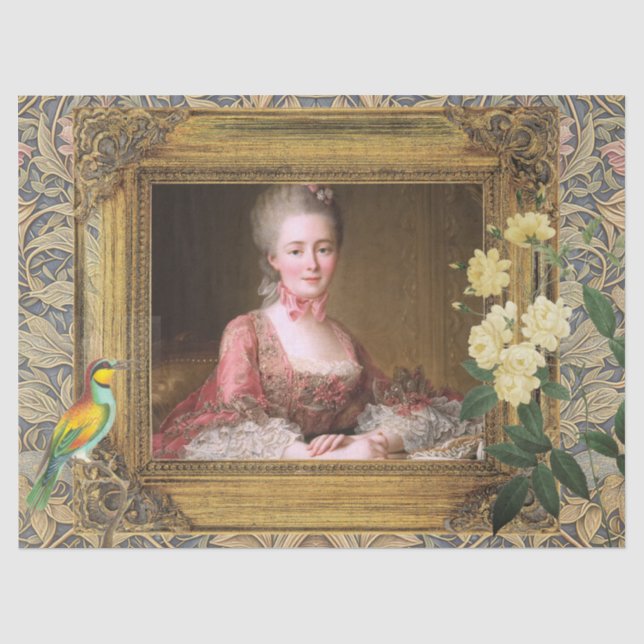 Papier Mousseline Aristocrate français (Recto)