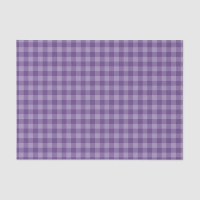 Papier Mousseline Arrière - plan checkered violet (Recto)