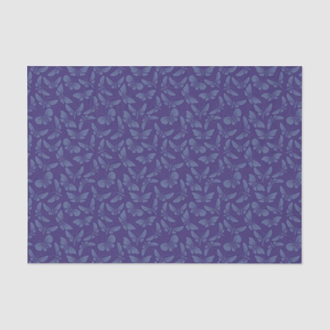 Papier Mousseline arrière - plan de papillons de mite de nuit (Recto)