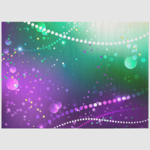 Papier Mousseline Arrière - plan mardi Gras Festive violet