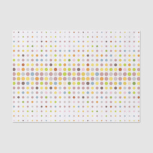 Papier Mousseline Arrière - plan multicolore de point