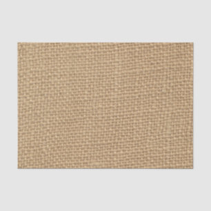 Papier Mousseline Arrière - plan rustique de toile de jute imprimé