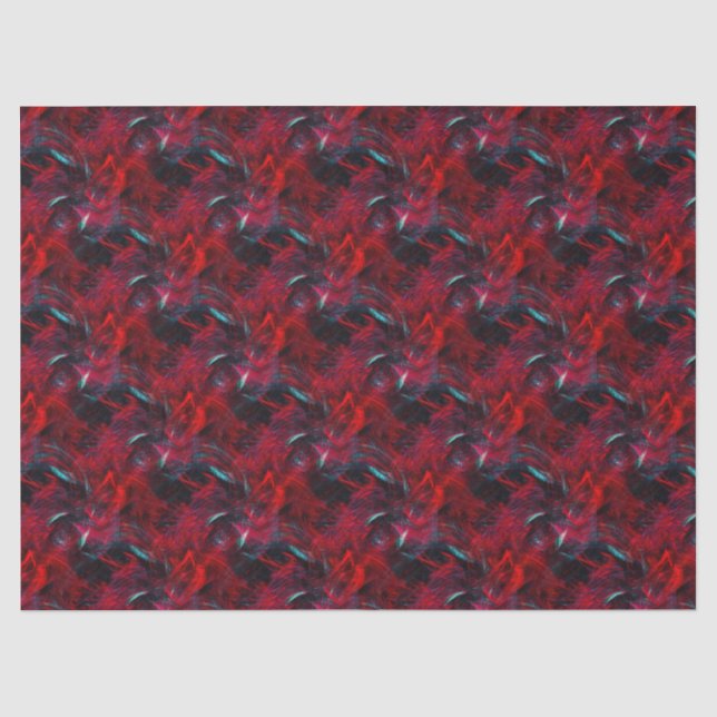 Papier Mousseline Art Abstrait 59 Papier Tissu (Recto)