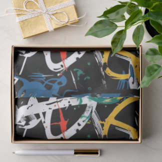 Papier Mousseline Art graffiti
