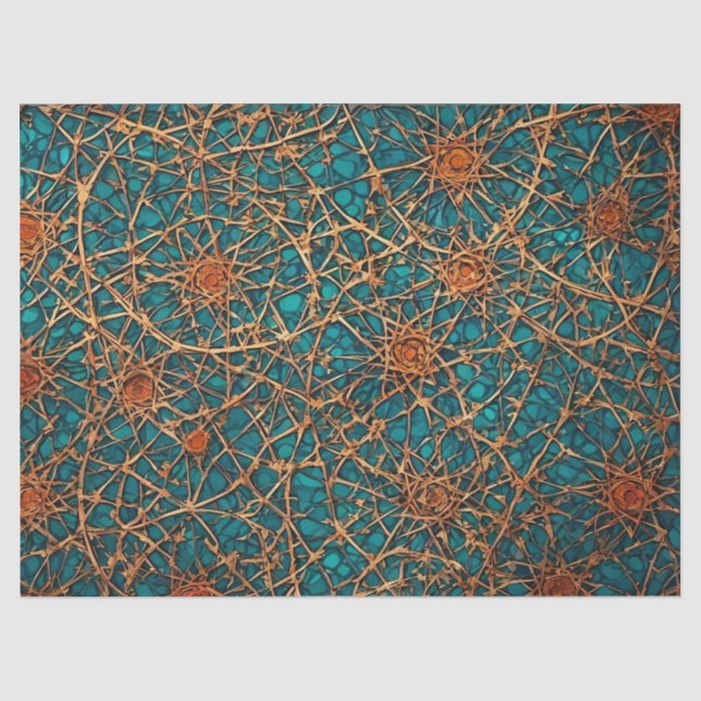 Papier Mousseline Art marocain (Recto)