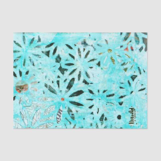 Papier Mousseline Art médiatique mixte (Recto)