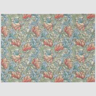 Papier Mousseline Art Nouveau Fond d'écran Floral Design Découpage